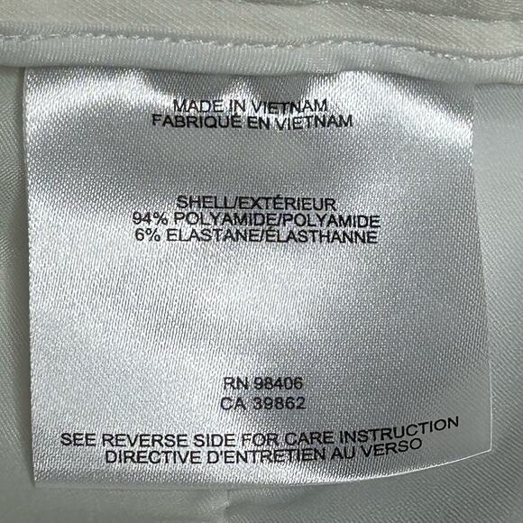 Theory Women's Size 2 Treeca CL Summit Tech Pants Slim Leg White - Picture 7 of 7